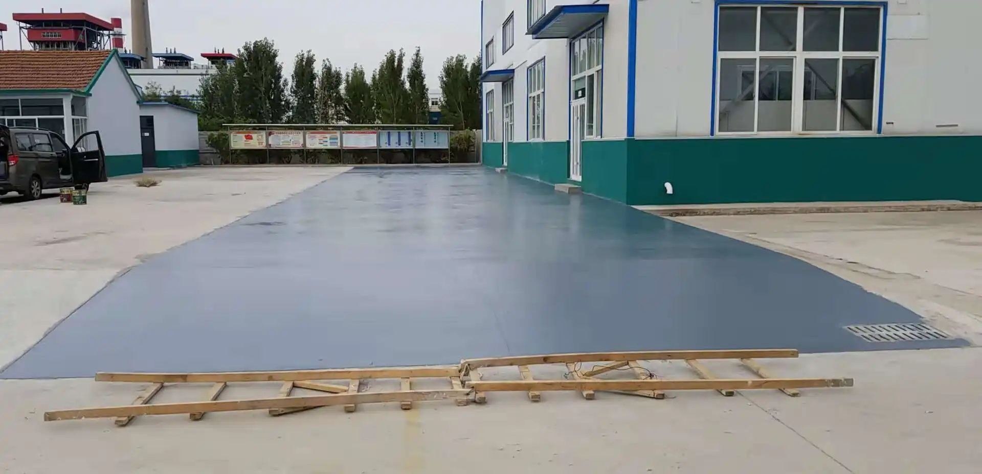 吕梁车间厂房地坪漆修补翻新